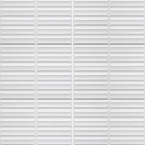 Groove 8X16 Fluted Ceramic Wall Tile