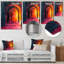 «Yellow Green Tunnel Vision», reproduction d'art mural-788417841-788417842