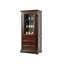 Armoire murale et porte-bouteilles 34,65 po style américain en bois massif brun