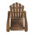 Layhew Acacia Outdoor Adirondack Chair
