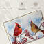 Cardinals de Brampt et baies d'hiver-107707841