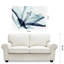 Amaryllis - Reproduction d'art graphique sur verre