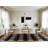 Machine Washable Checkered Brown Area Rug-857032801