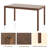 55" Dining Table for 4-6 People