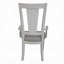 Chaise avec accoudoirs rembourrés (ensemble de 2)