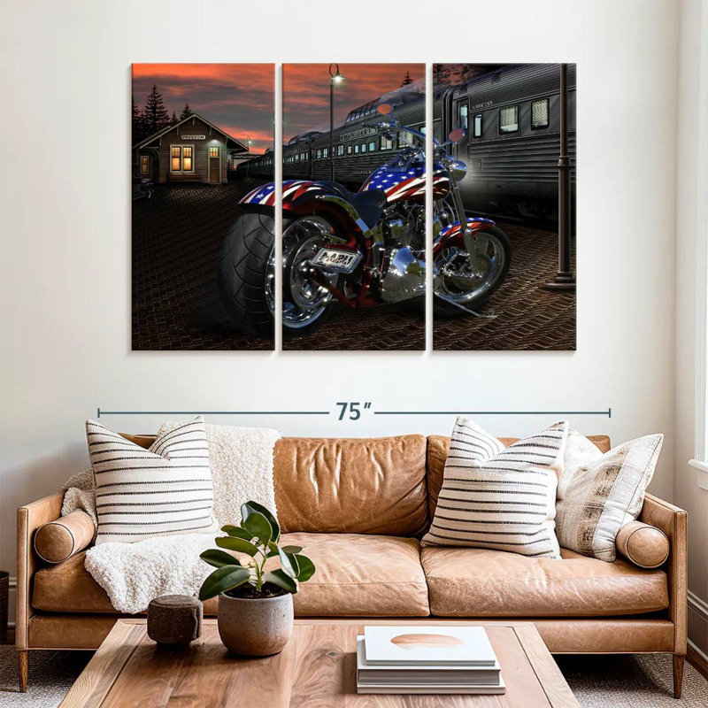 Mehar Custom Built Bike, 42" H x 65" W