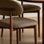 Ensemble de 4 chaises rembourrées de salle à manger modernes, ensemble de tissu à dossier incurvé-1664614295-1664614287