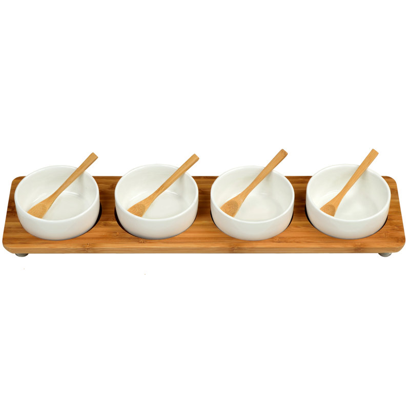 Desserte Bamboo Condiment