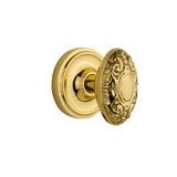 Classic Rosette with Victorian Door Knob