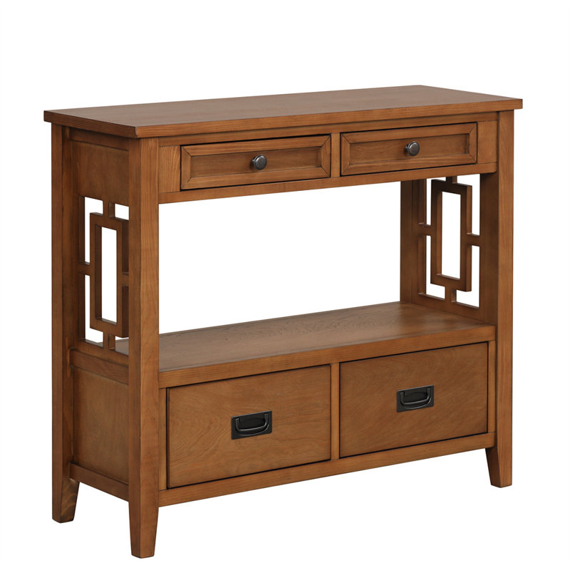 Bonnay 4 - Drawer End Table, Brown