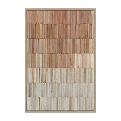 " Terracotta Wall II " Painting Print