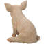 Figurine cochon assis-18361899