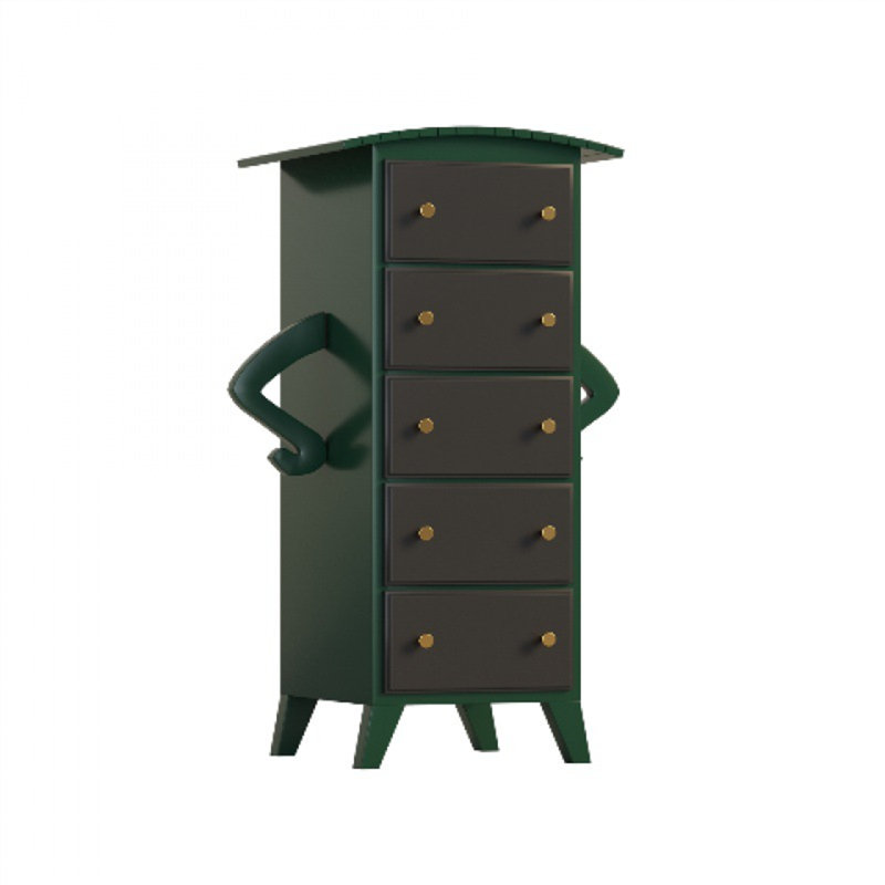 Armoire décorative pour robot, Vert foncé