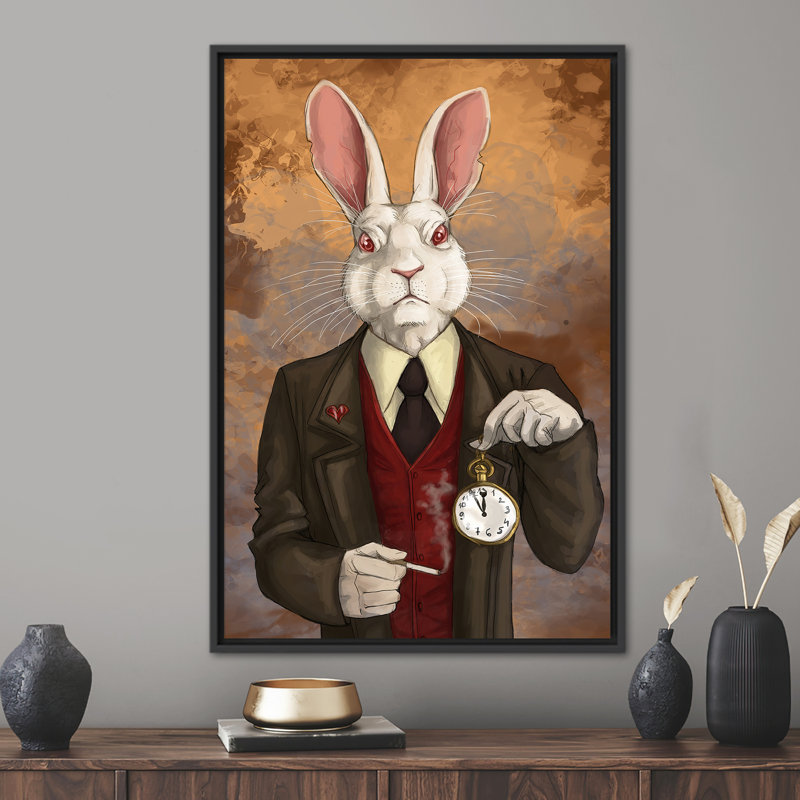 Print on Canvas, Framed Print without Mat, 30 cm H x 20 cm W, Black