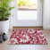 Altair Washable Floral Indoor / Outdoor Rug