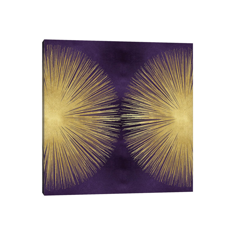 Abby Young - Wrapped Canvas Print, 45.72 cm H x 45.72 cm W x 3.175 cm D, Purple