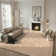 Assar Striped Handmade Tufted Area Rug in Champagne