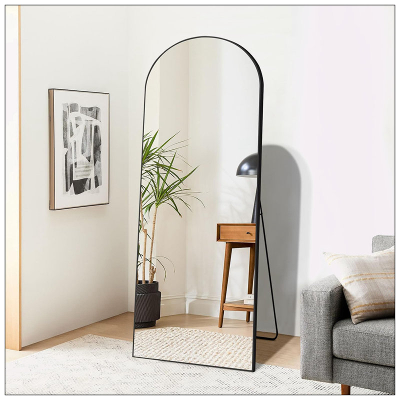 64x21 Inch Arch Full Length Mirror