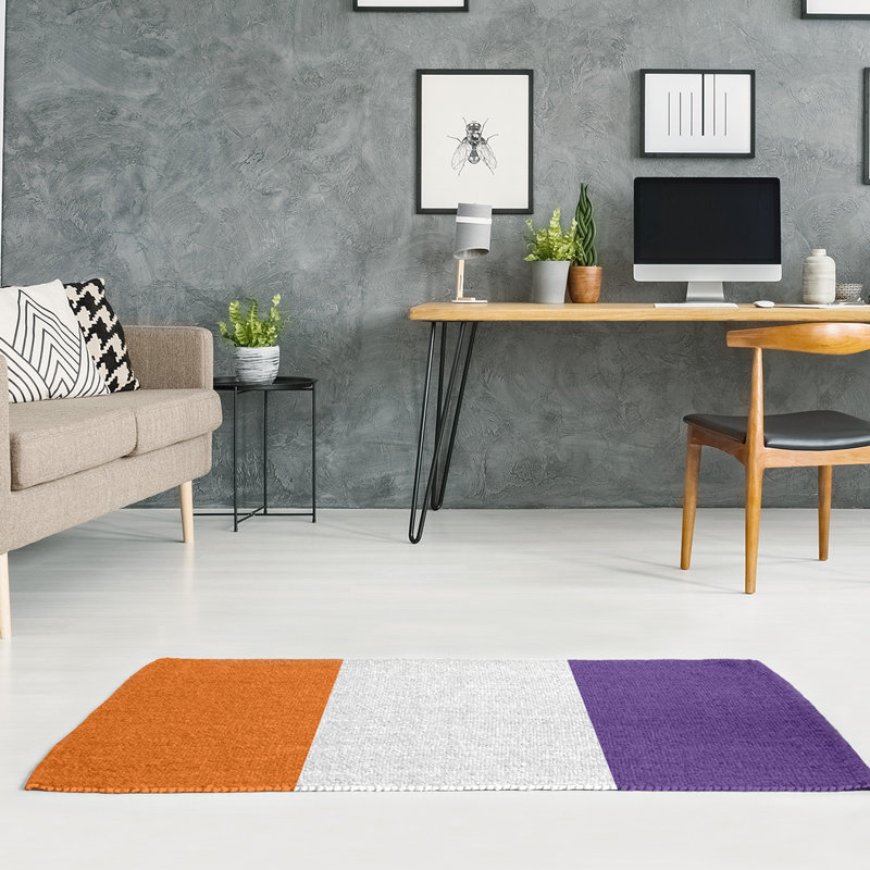 Chenille Indoor Rug, Rectangle 4' x 6'