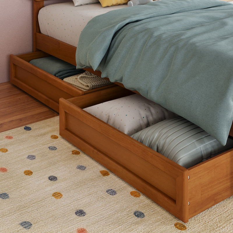 Nolah 2 Drawer Storage Drawer, Light Toffee