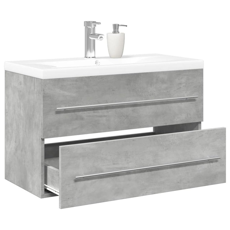 Bettzy Bathroom Suite, Concrete Grey
