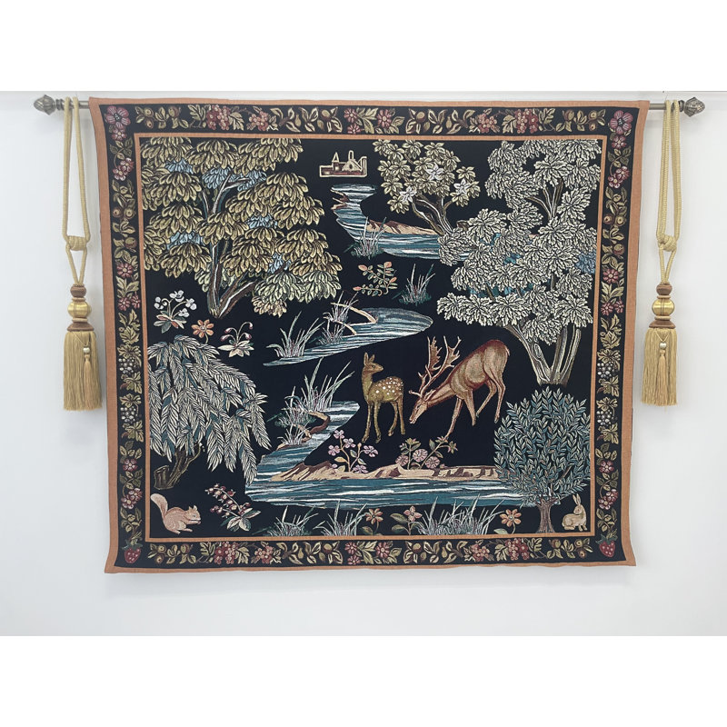 Wall Hanging, Blue/Beige