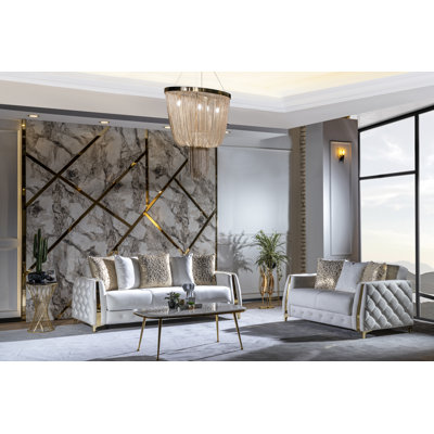 Keivin 2 - Piece Living Room Set by Rosdorf Park