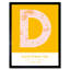 Dunfermline Scotland City Map - Single Picture Frame Typography