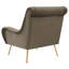 Fauteuil d'appoint à coussin truffé Lundy