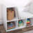 Bookcase with Reading Nook, 6 Shelves-1929508450