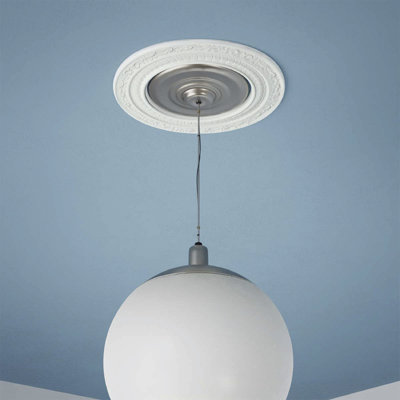 Spotlight Urethane Ceiling Medallion 6" ID 10" OD Decorative Recessed Trim