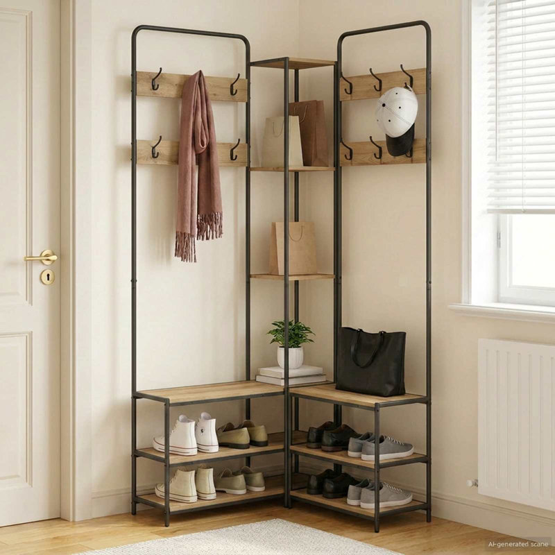 Hall Tree 143cm Wide