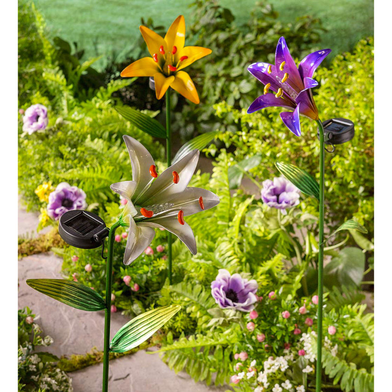 Lavado Metal Plants & Flowers Garden Stake
