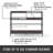 Glass Steel 30.13 " H Media Shelves