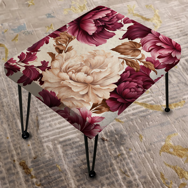 Repose-pieds Regency Damask Grandeur Victorian