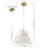 Wilfrida 1 - Light Brass Gold Single Pendant