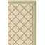 Tapis d'intérieur / extérieur à motif géométrique 100 pièces Ferrill-847165511
