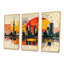 Ylan - ensemble d'art mural City Toronto-107192675-107192686