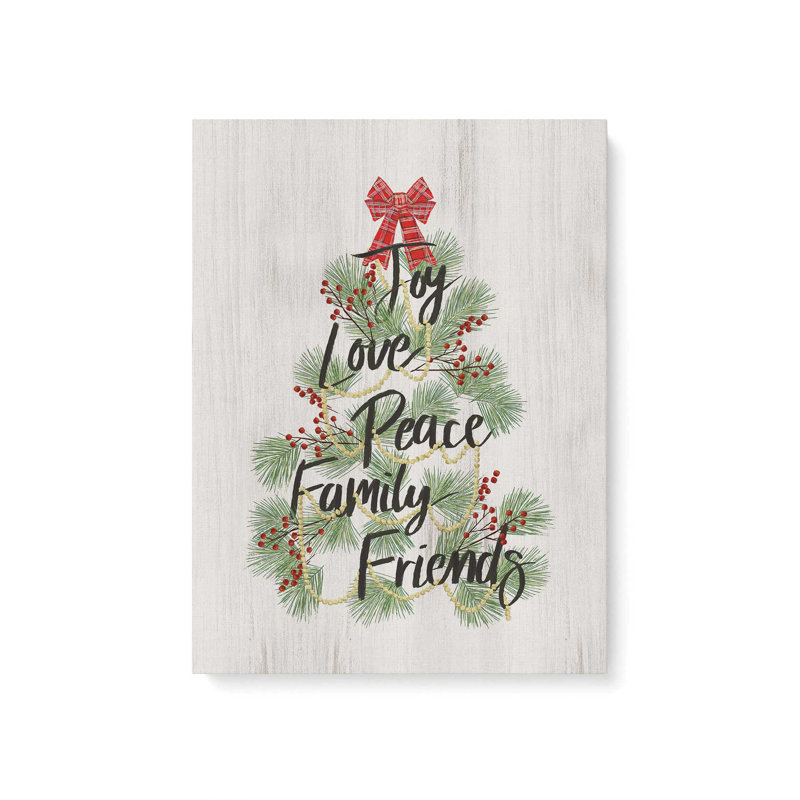 «Christmas Inspirations» par Dogwood, L 36 x H 48, Ne s’applique pas, Toile tendue