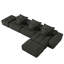 Canapé modulaire surdimensionné moderne avec 6 coussins et 6 canapés-1042761466