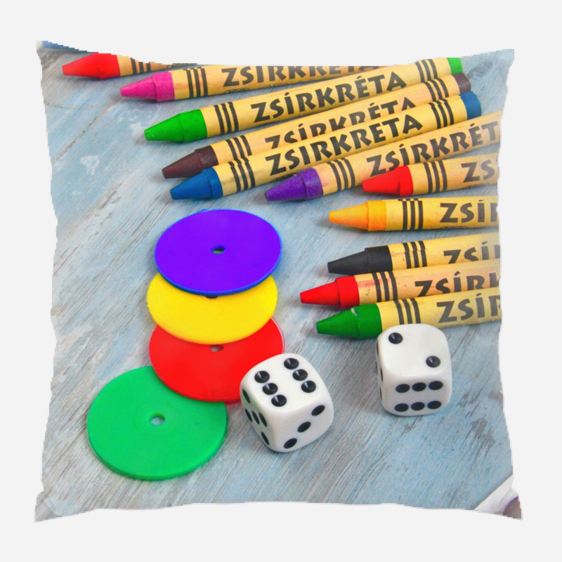 Mcnabb School Throw Pillow, Microsuede, Indoor
