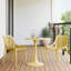 Chaise de salle à manger d'extérieur empilable (ensemble de 2)-1584102100