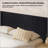 Wood Headboard Wide Wooden Headboard Only, Modern Farmhouse Headboards, Wall Mounted Fluted Panel, Wingback Boho Headboards-222430445-222430447