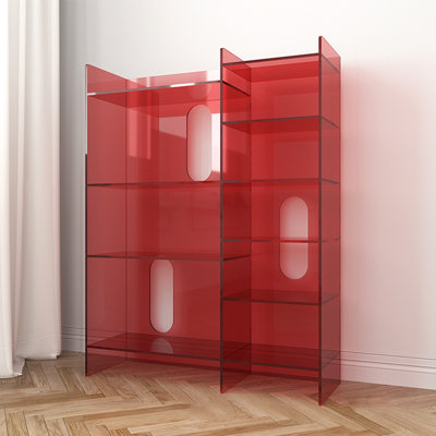 Nordic style acrylic display cabinet