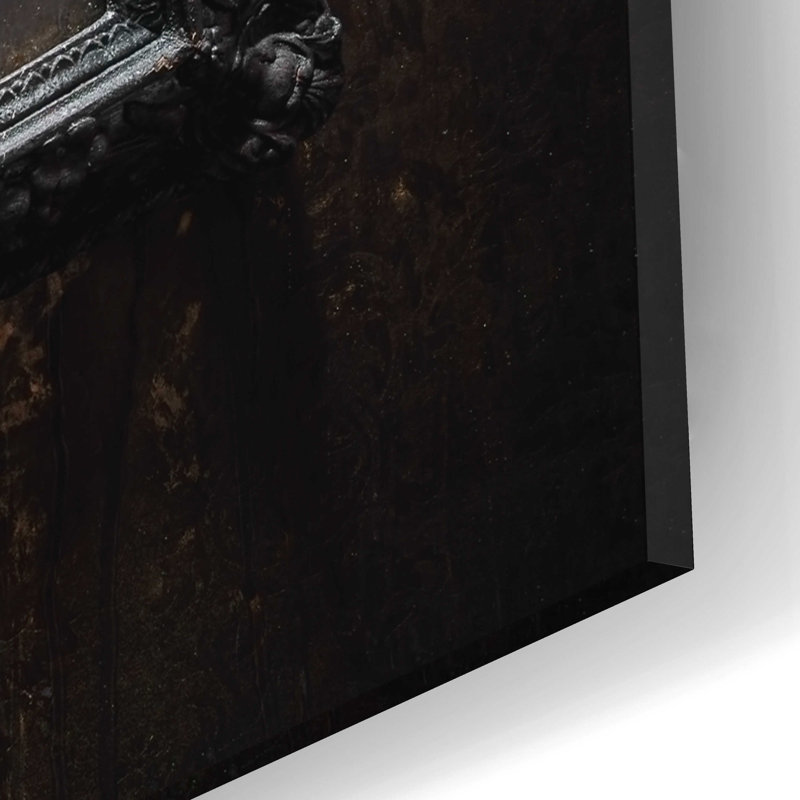 «Burned Frame» par Roman Robroek, H 12 po x l 16 po x P 0,13 po