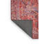 Tapis oriental rose / brun en laine / polyester tissé à la machine Overshores-103139273