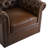 Lawrence Chesterfield Upholstered Swivel Club Chair-496064907