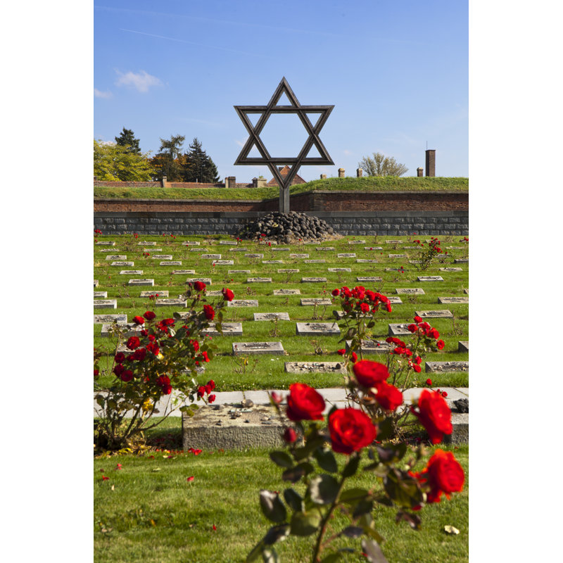 Jewish Memorial - Wrapped Canvas Print, 46cm H x 30cm W x 3.8cm D