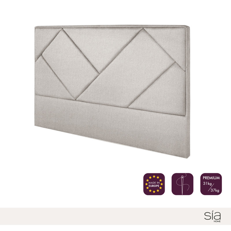 Inga Headboard, European Kingsize (160 x 200cm), Taupe