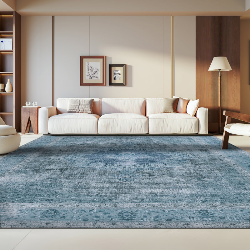 Tapis oriental vert / vert, Tapis de couloir 2 pi 6 po x 12 pi